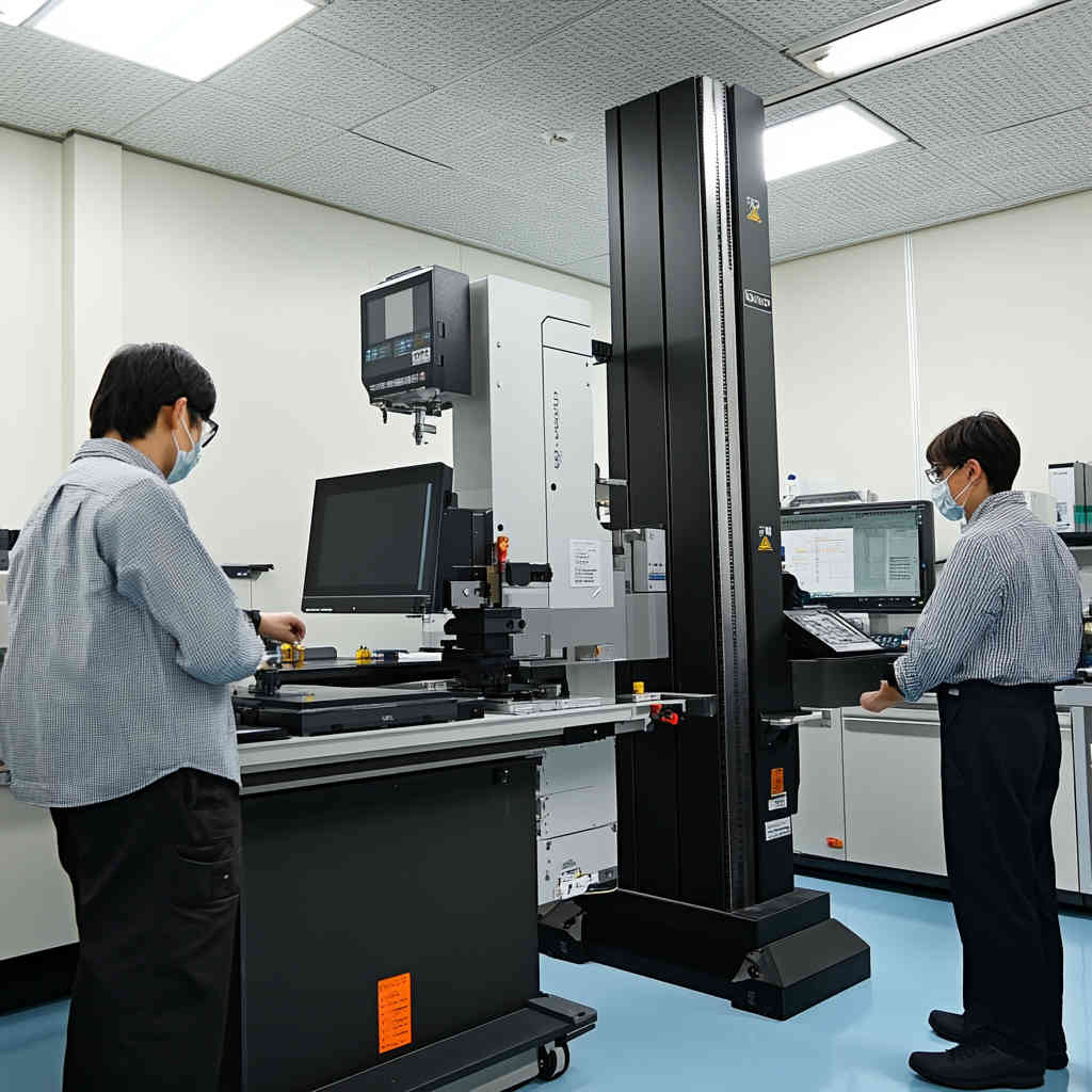 Mitutoyo Calibration Laboratory showcasing advanced equipment and expert team members