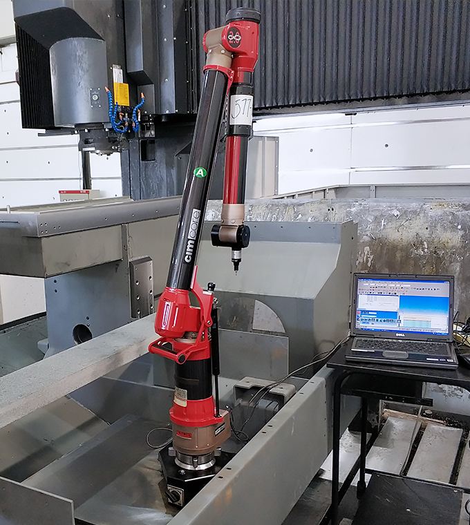 Quality Control of Large Five Axis CNC